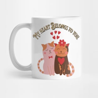 My heart belong to you Mug